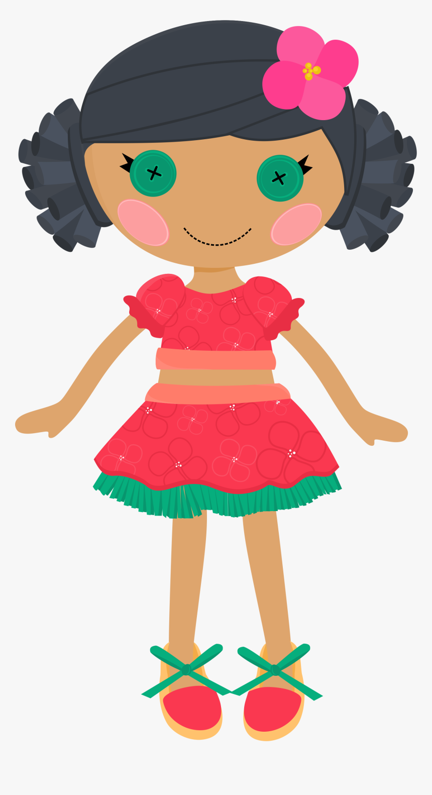 Older Sister Png - Cartoon Mermaid Lalaloopsy, Transparent Png, Free Download