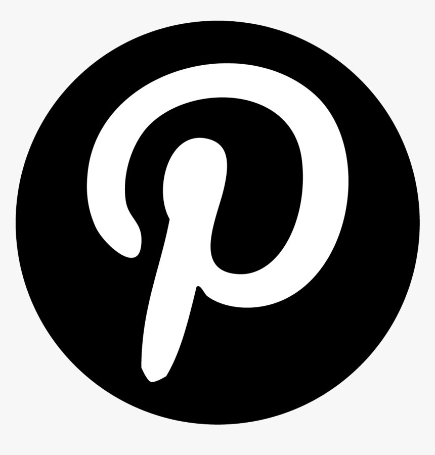 The Gallery For &gt White Pinterest Logo Png, Transparent Png, Free Download