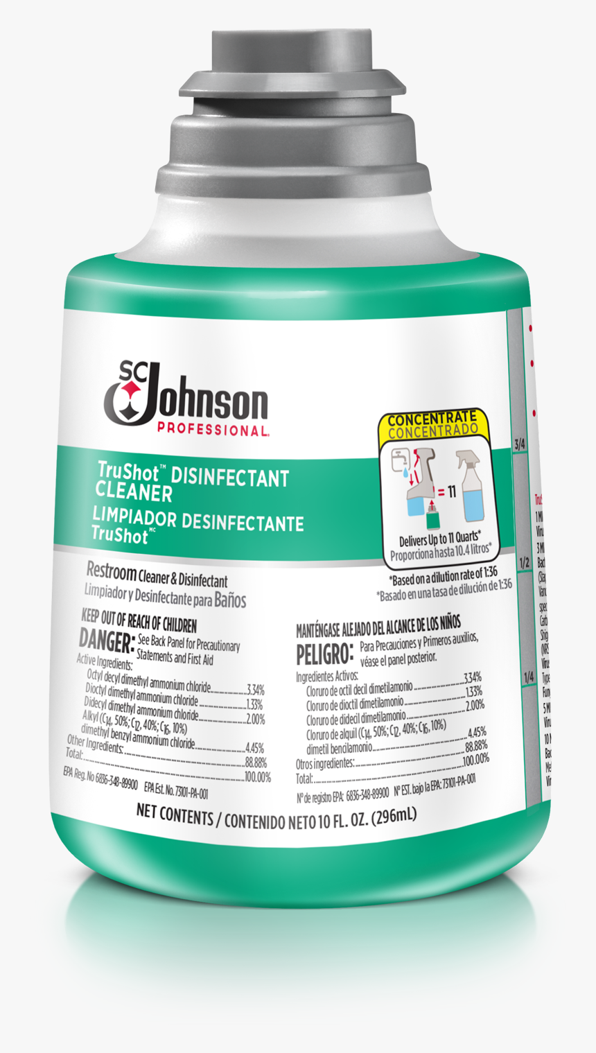 Sc Johnson Tru Shot Products Restroom Disinfectant, HD Png Download, Free Download