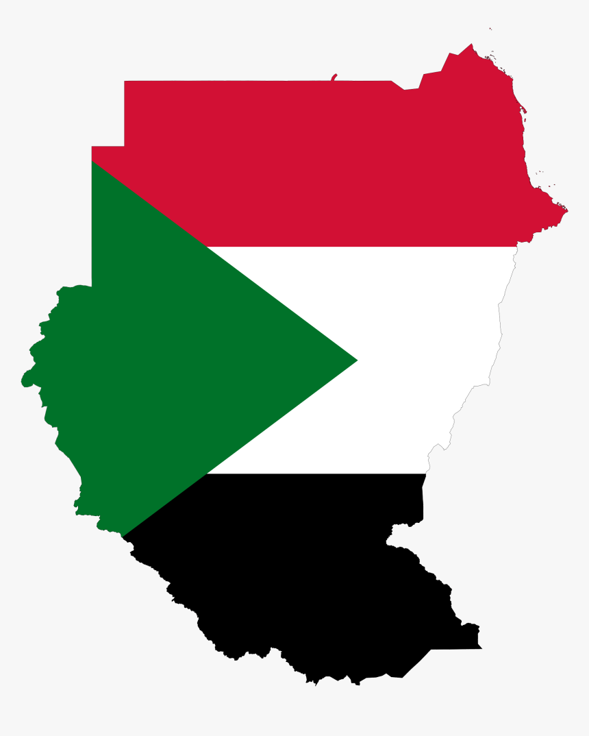 Transparent Saudi Flag Png - Sudan Flag Map, Png Download, Free Download