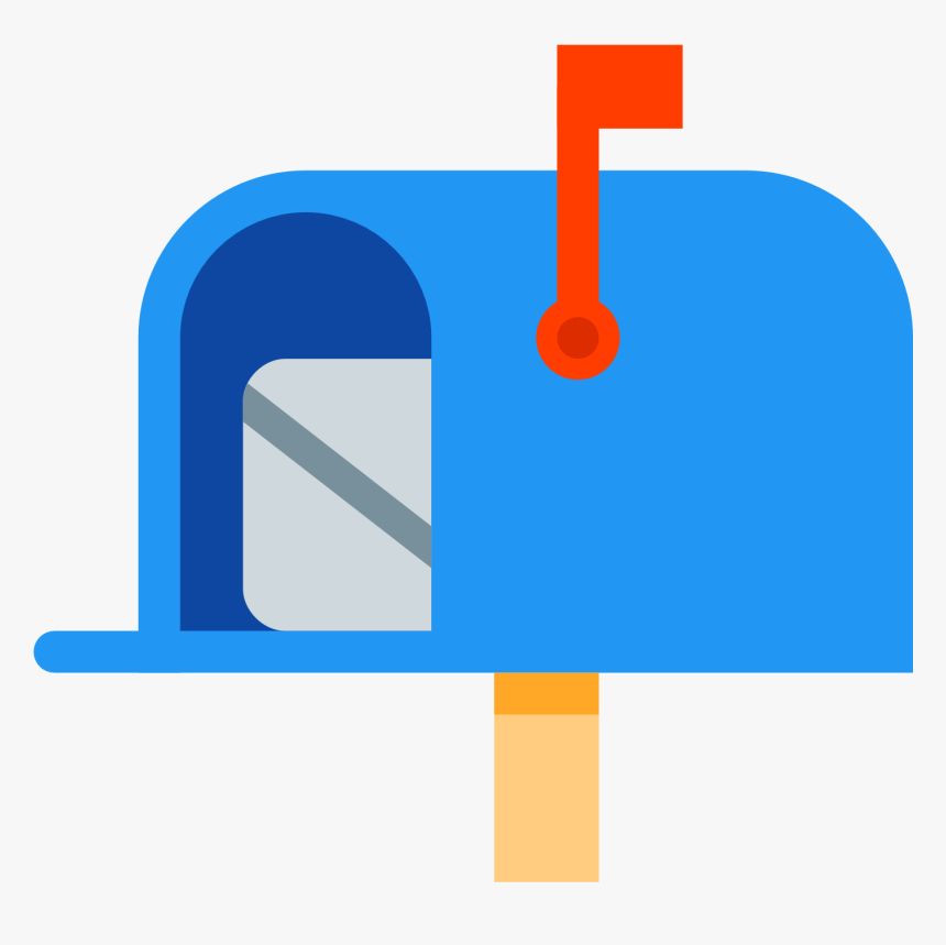 Message Clipart Inbox - Mailbox Icon Png, Transparent Png, Free Download