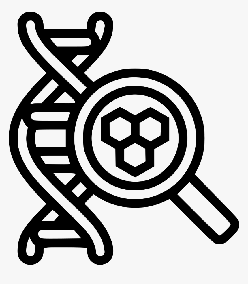 Magnifying Glass Dna Cell - Summary Symbol, HD Png Download, Free Download