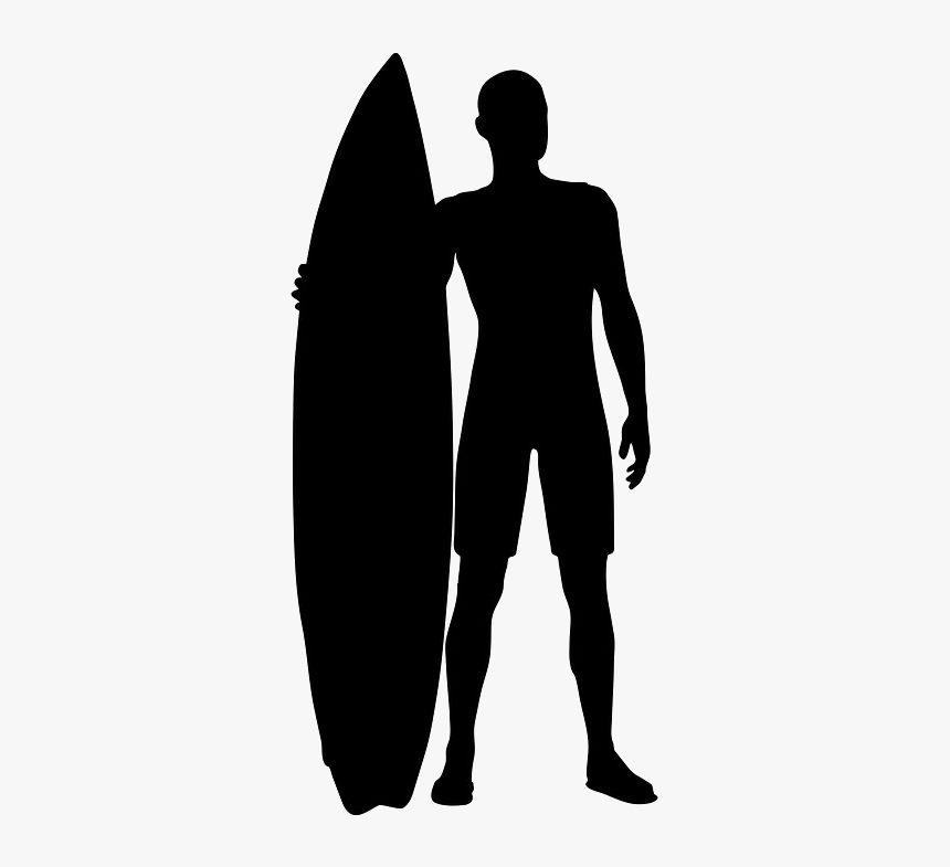 Surfing Silhouette Png Pic Surfer Png Transparent Png Kindpng