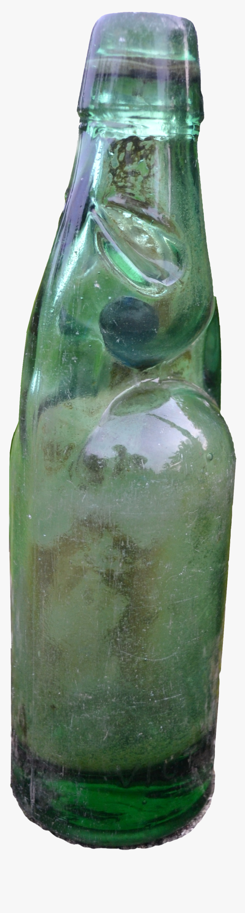 Codd-neck Soda Water Bottle From Kerala - Lemon Soda Glass Bottle, HD Png Download, Free Download