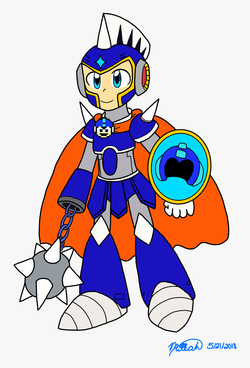 Sapphire 💙⌛ ⌛ 💙 Sapphire 💙 ⌛ @sapphirestarz11 - Knight Crusher Megaman, HD Png Download, Free Download