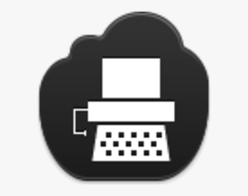 Transparent Typewriter Png - Facebook, Png Download, Free Download