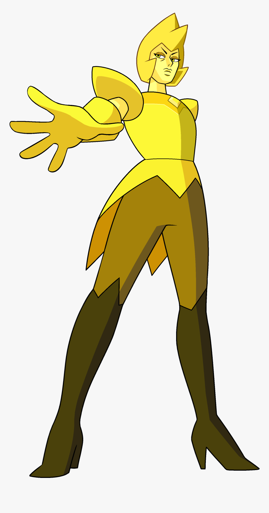 Transparent Peridot Annoyed - Steven Universe Diamond Yellow, HD Png Download, Free Download