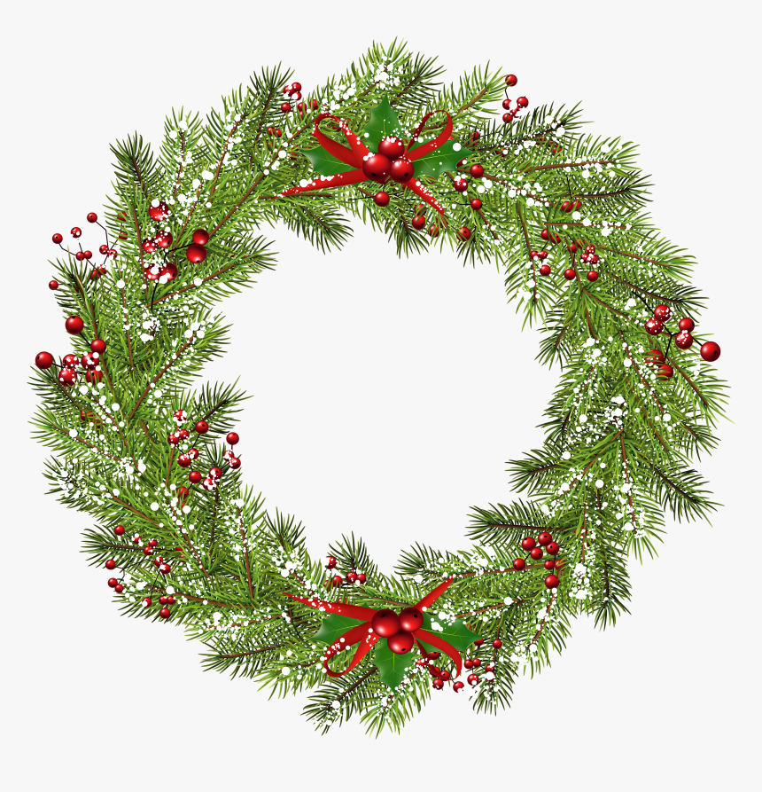 wreath clipart transparent background