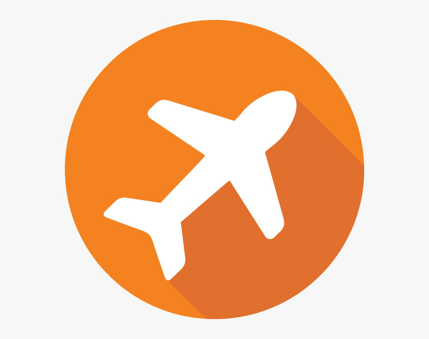 Circle Airplane Png Icon, Transparent Png, Free Download
