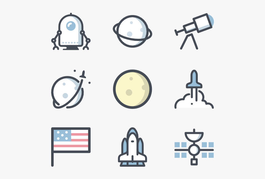 Icon Astronot, HD Png Download, Free Download