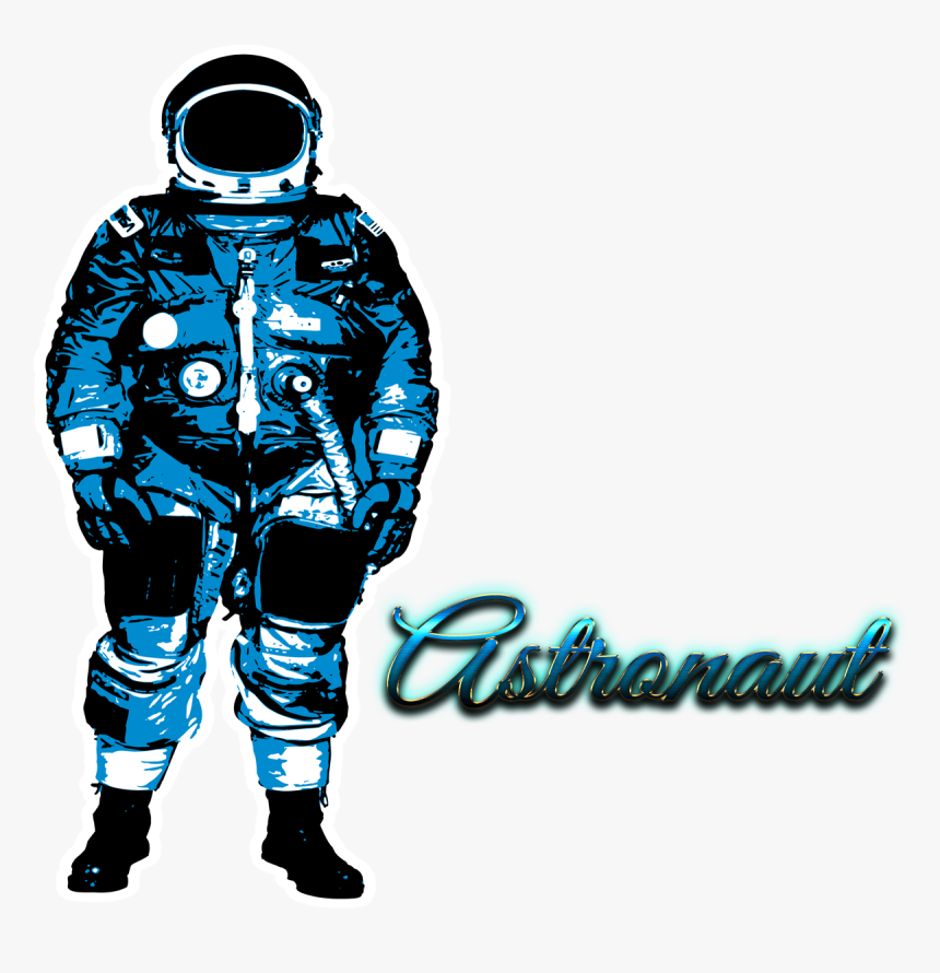 Astronaut Transparent - Grunge Vectors, HD Png Download, Free Download