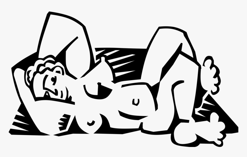 Vector Illustration Of Picasso Inspired Female Nude, HD Png Download, Free Download