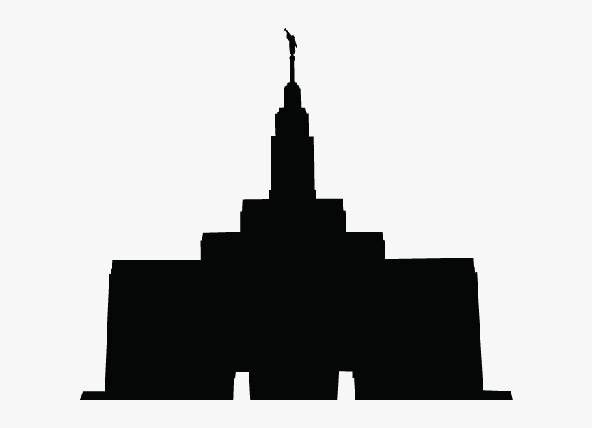 Transparent Washington Dc Silhouette Png - Lds Temple Icon Png, Png Download, Free Download