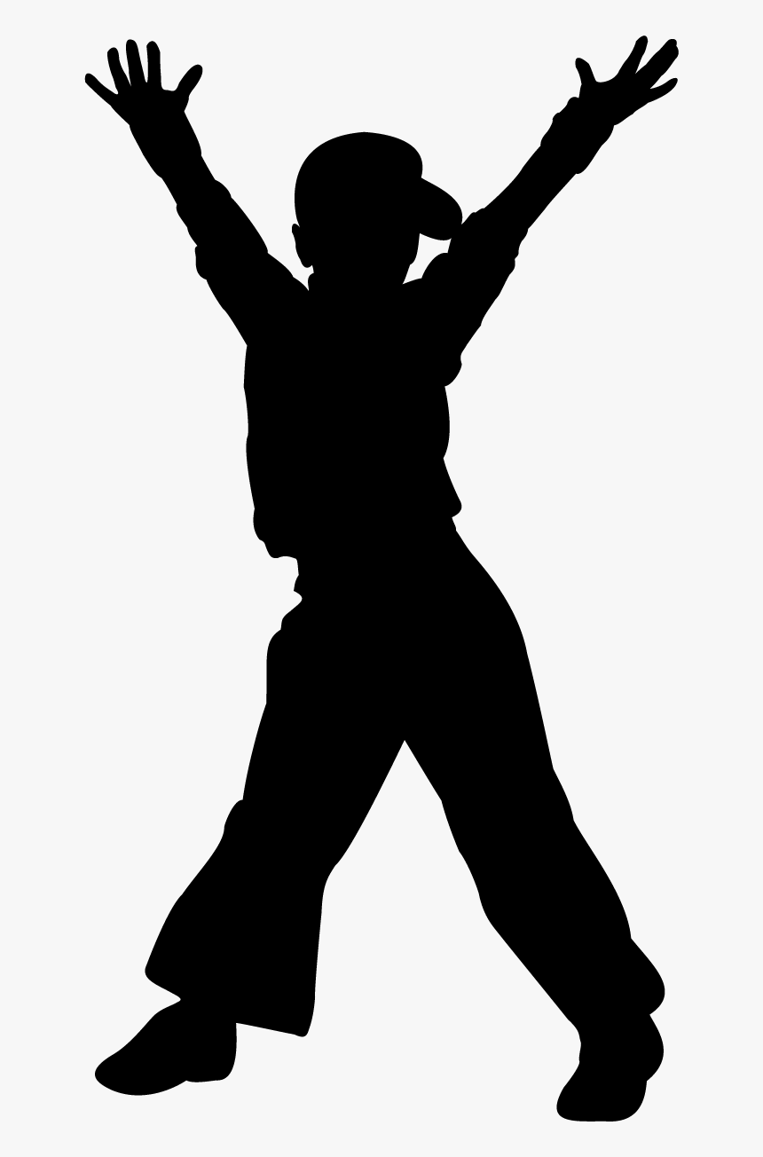 Silhouette Hip-hop Dance - Hip Hop Boy Dancer Silhouette, HD Png ...