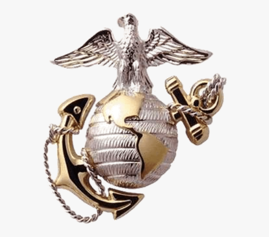Transparent Emblem Marine Corp League Seacoast - Globe And Anchor Png, Png Download, Free Download