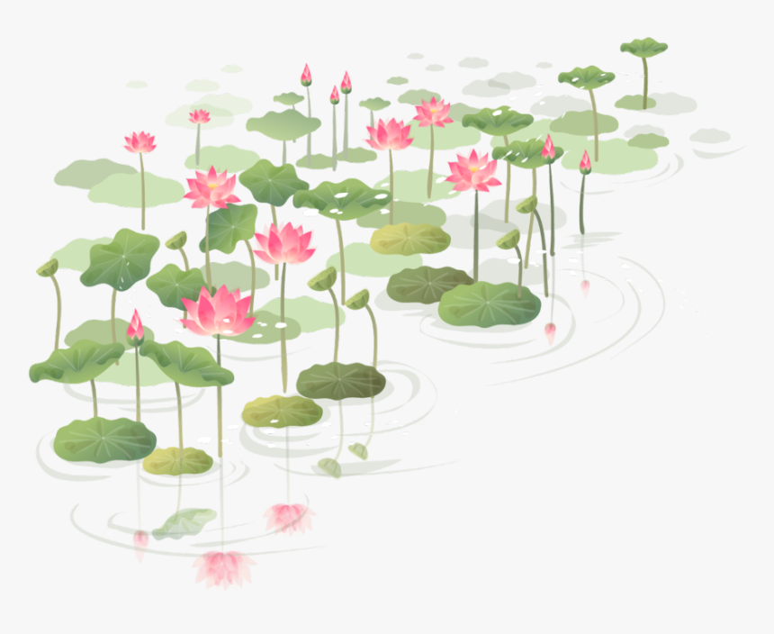 #lilypad - Transparent Sticker Of Flower, HD Png Download, Free Download