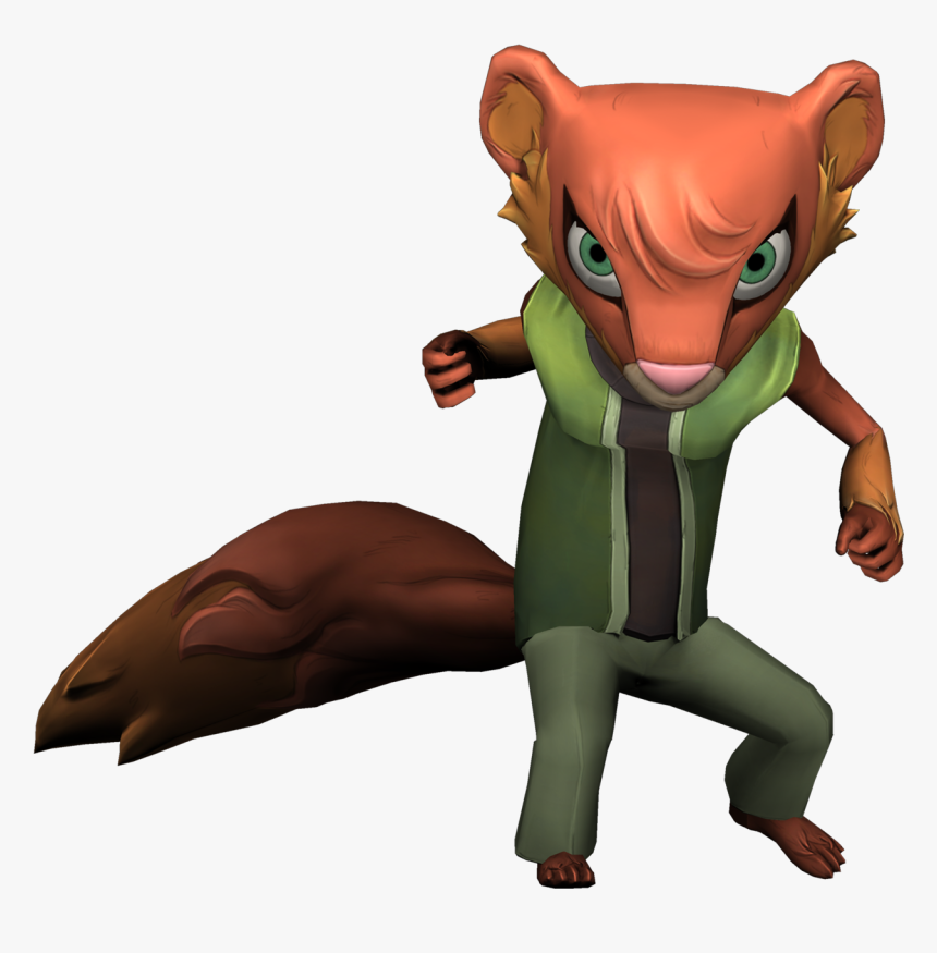 Weasel Lady Action 0237 2000 - Cartoon, HD Png Download, Free Download