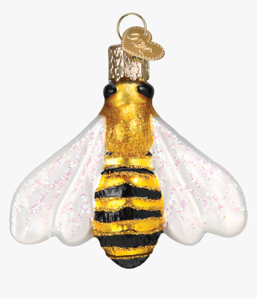 Old World Christmas Honey Bee Ornament, - Bee Christmas Ornaments, HD Png Download, Free Download