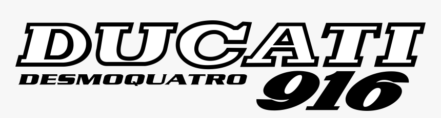 Ducati 916 Logo Png, Transparent Png - kindpng