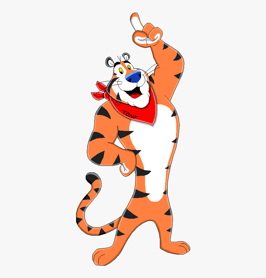 Tiger Clipart Angry - Tony The Tiger Png, Transparent Png, Free Download