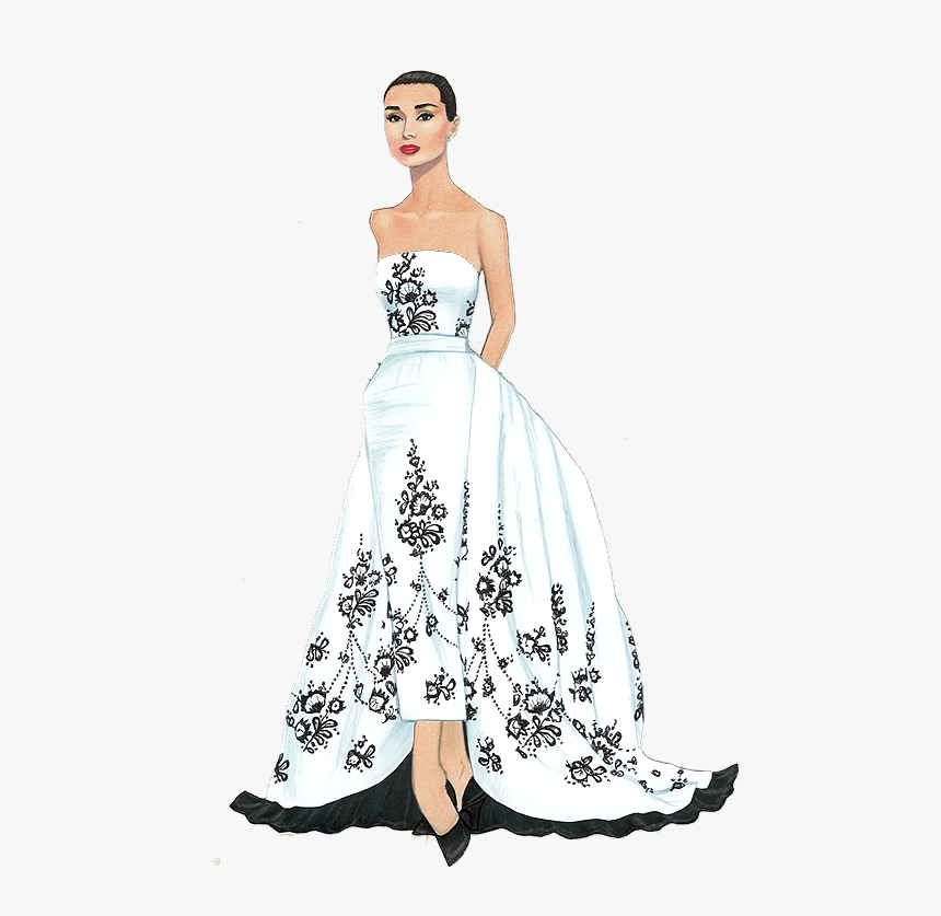 Audrey Hepburn Save As Link - Greta Garbo Paper Dolls, HD Png Download, Free Download