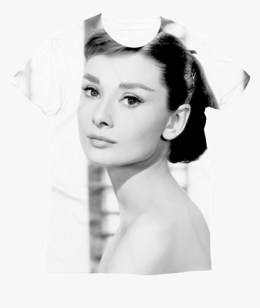 Audrey Hepburn ﻿classic Sublimation Women"s T-shirt"
 - Audrey Hepburn, HD Png Download, Free Download