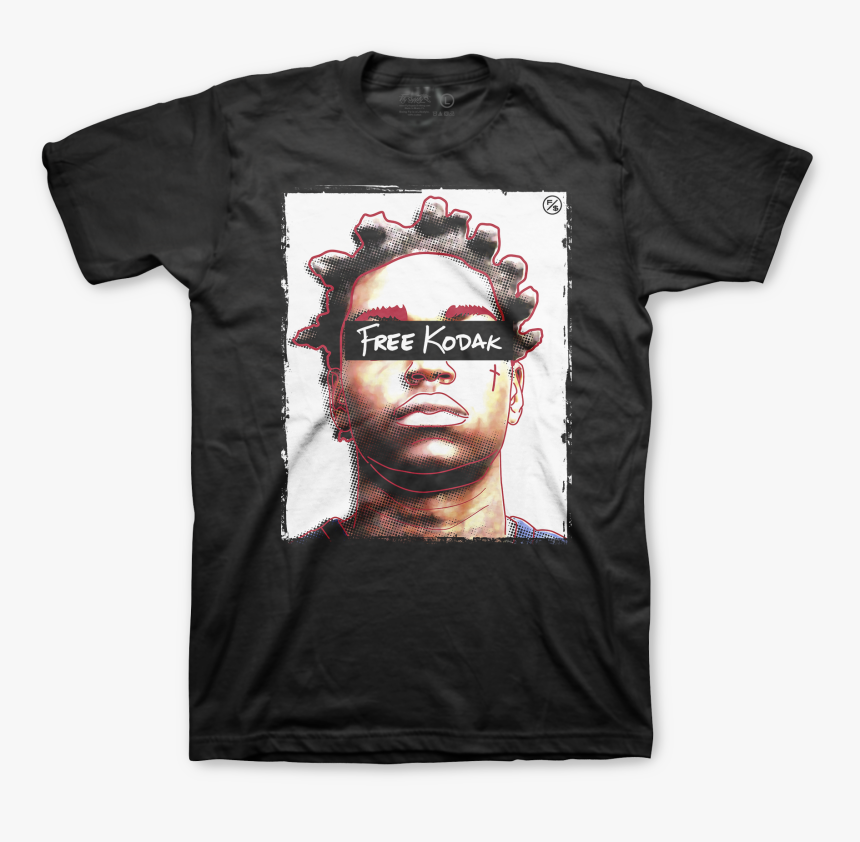 Kodak Black Free Kodak T Shirt, HD Png Download, Free Download