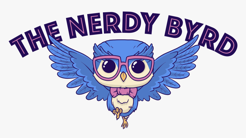 The Nerdy Byrd - Cartoon, HD Png Download, Free Download