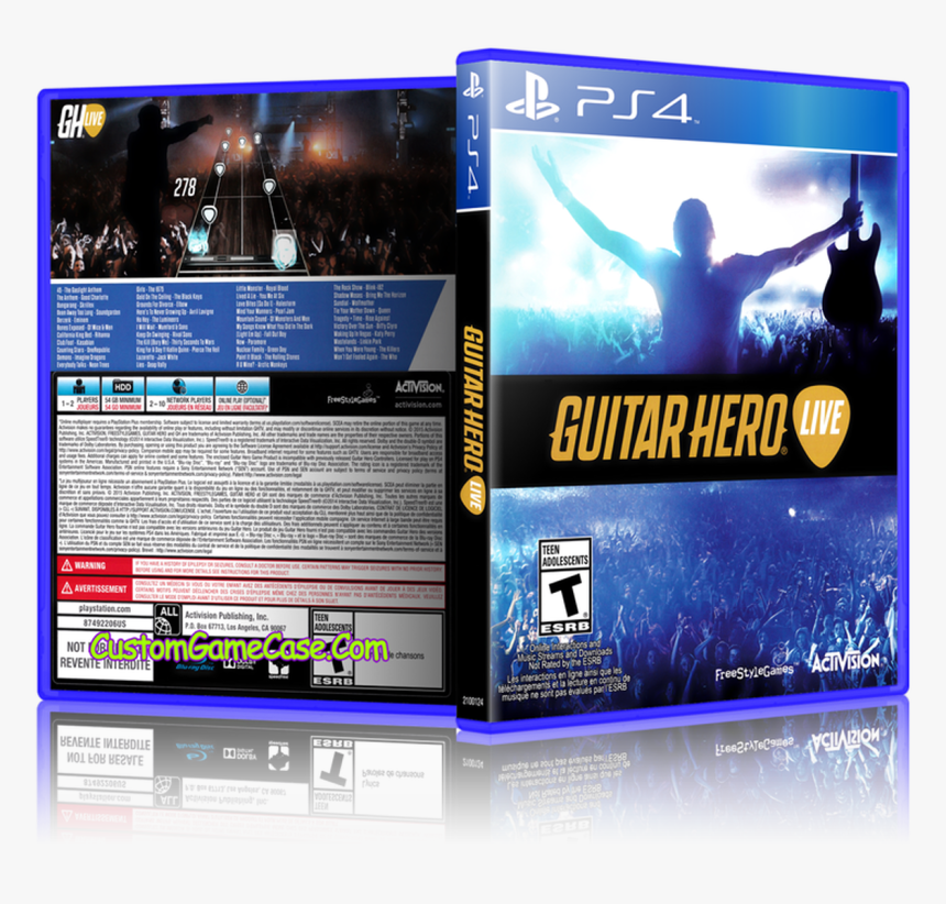 Guitar Hero Live - Guitar Hero Live Cover, HD Png Download, Free Download