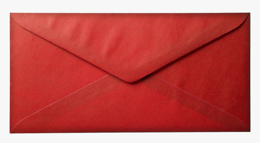 Red Envelope Paper Background Transparent - Transparent Background Envelope Transparent, HD Png Download, Free Download