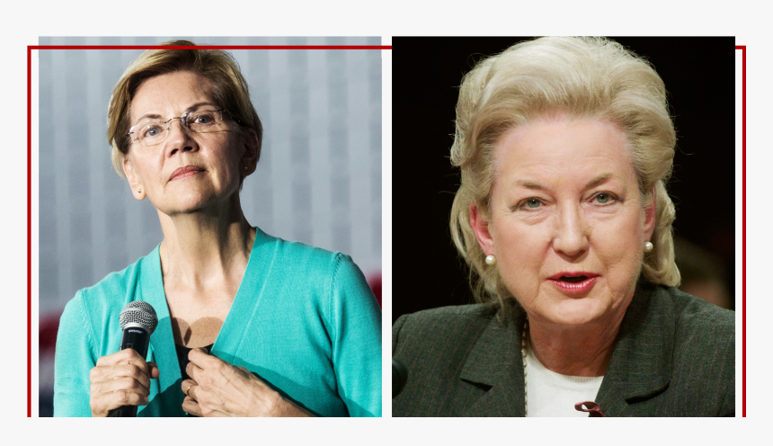 Maryanne Trump Barry And Elizabeth Warren, HD Png Download, Free Download