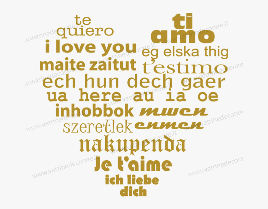 Thumb Image - Ti Amo In Varie Lingue, HD Png Download, Free Download