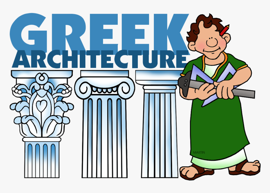 Greek Architecture Clipart, HD Png Download, Free Download