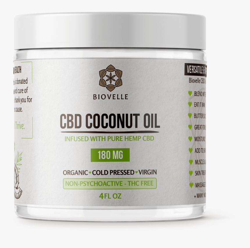 Cbd Coconut Oil, HD Png Download, Free Download