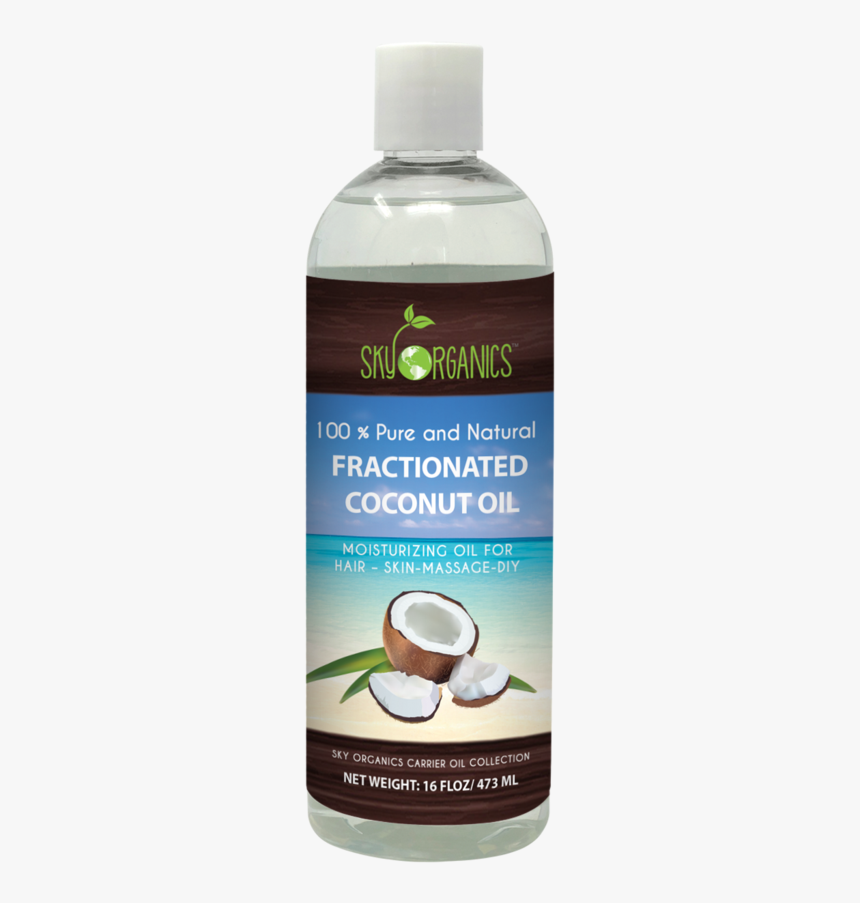 Sky Organics Fractionated Coconut Oil, HD Png Download, Free Download