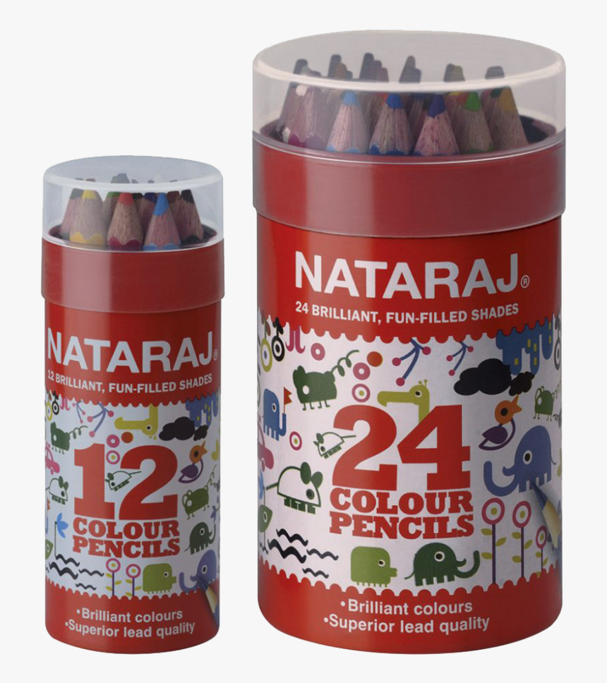 Colour Pencils Half Tin Pack - Plastic, HD Png Download, Free Download