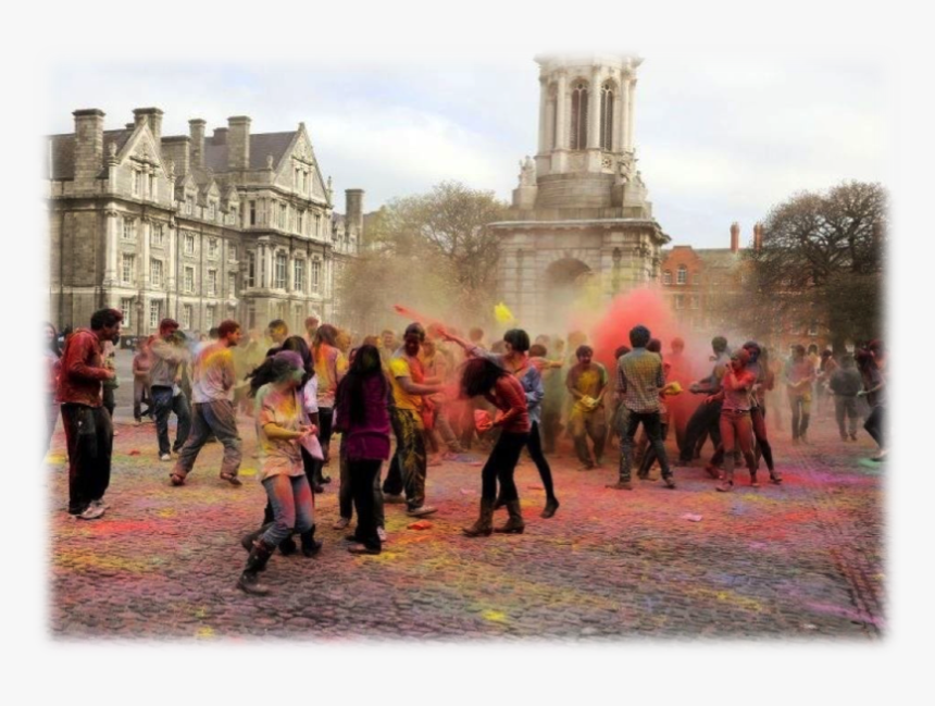 Holi1 - Trinity College, HD Png Download, Free Download