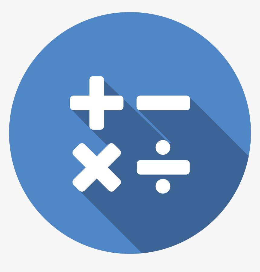 Thumb Image - Maths Icon Png, Transparent Png, Free Download