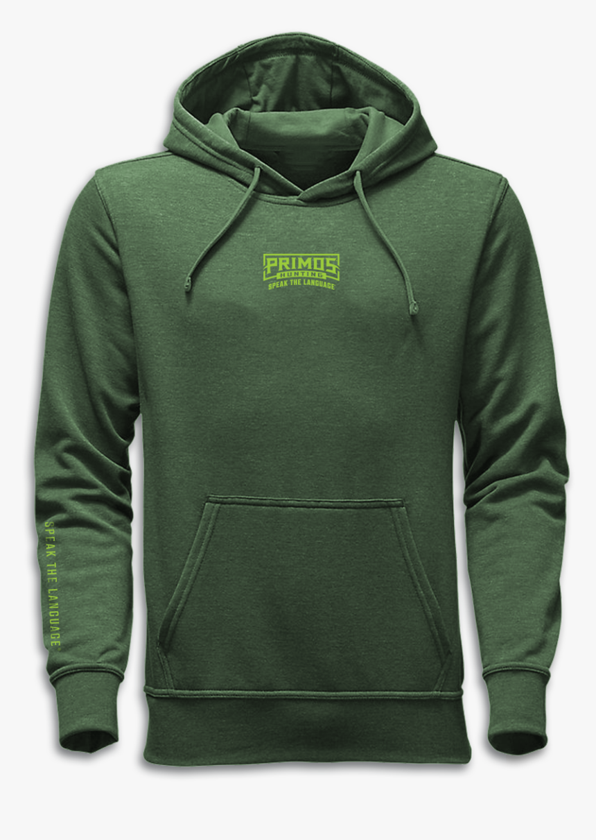 Speak The Language Hoodie - North Face Hoodie Green, HD Png Download, Free Download