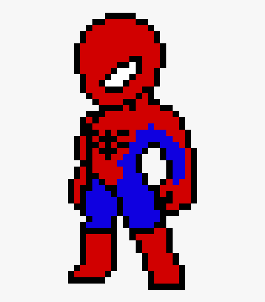Spiderman Pixel , Png Download - Pixel Art Super Heros, Transparent Png -  kindpng