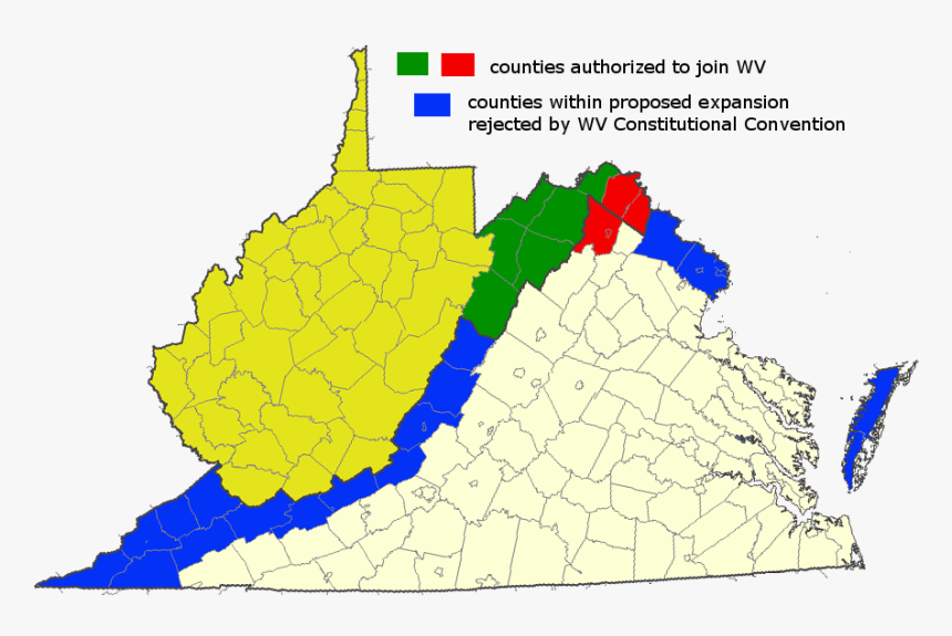 Transparent Western Border Png - Ridge Region Of Virginia, Png Download, Free Download