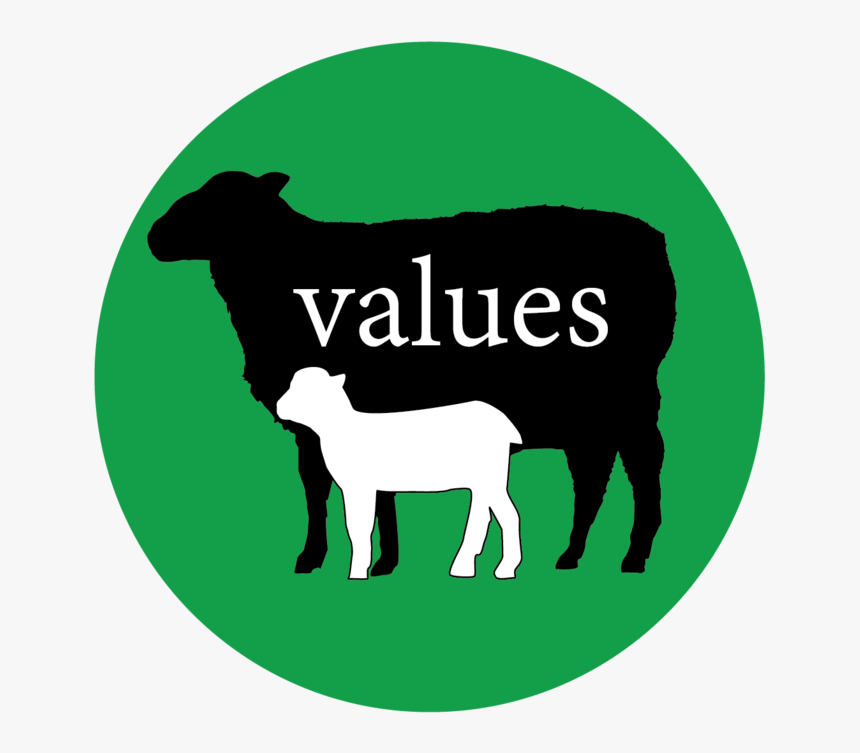 Sheep Logo Round Right Values - Yasin, HD Png Download, Free Download