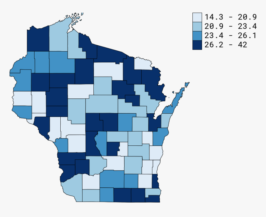 Map Of Wisconsin, HD Png Download, Free Download