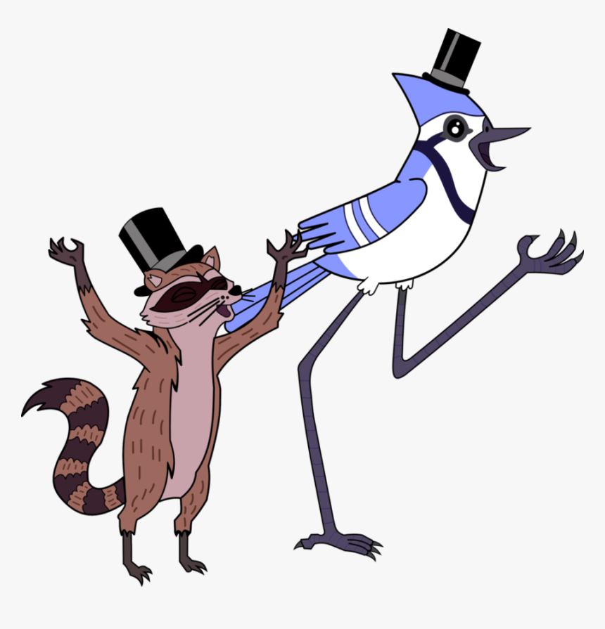 Transparent Weasel Png - Realistic Mordecai And Rigby, Png Download, Free Download