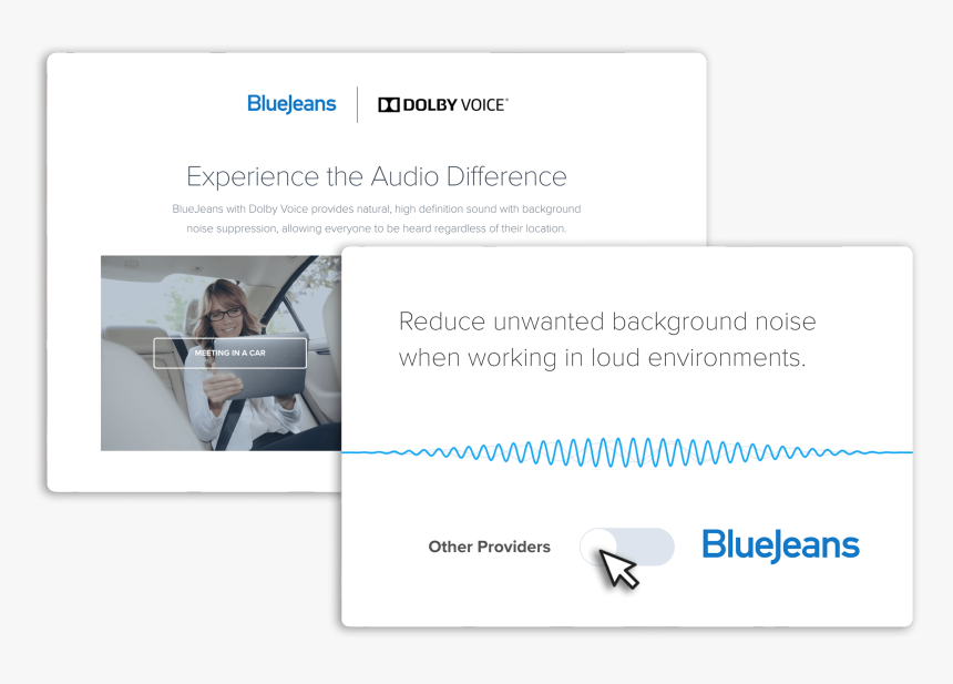 Dolby Voice Experience - Blue Jeans Network, HD Png Download, Free Download