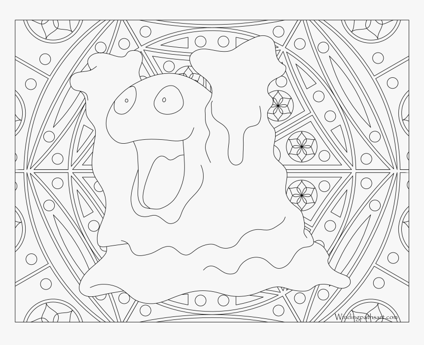 Vulpix Pokemon Coloring Pages, HD Png Download, Free Download