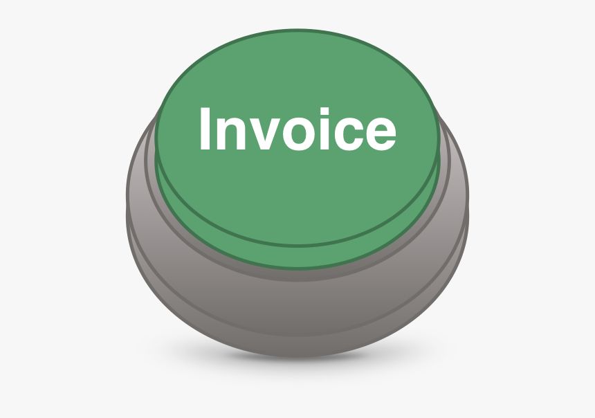 Never Get Behind On Invoicing By Creating Them With - Invoice Button, HD Png Download, Free Download