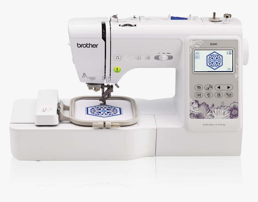 Brother Se600 Embroidery Machine, HD Png Download, Free Download