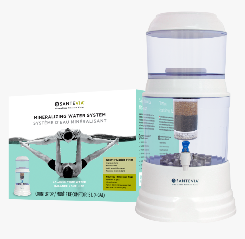 Santevia Gravity Water System, HD Png Download, Free Download