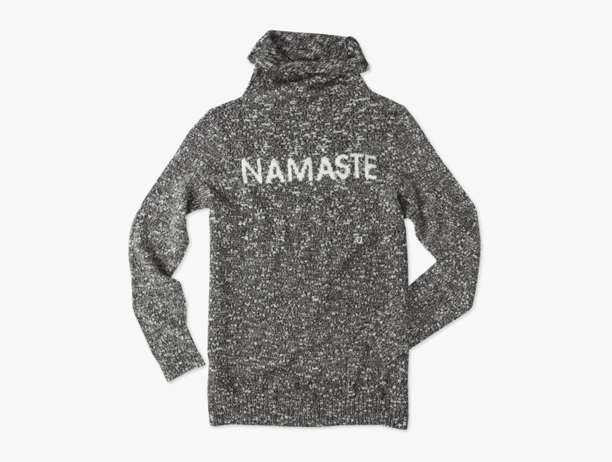 Women"s Namaste Funnel Neck Sweater - Hoodie, HD Png Download, Free Download